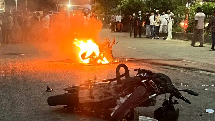 घोराही मोटरसाइकल दुर्घटना  : एक जनाको मृत्यु, दुई जना घाइते