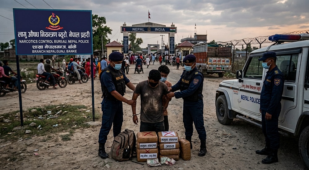 ‘ड्रग्स’को भूमरीमा नेपालगन्ज: ठूला ‘डिलर’ भारततिरै, नेपालतिर धौ-धौ