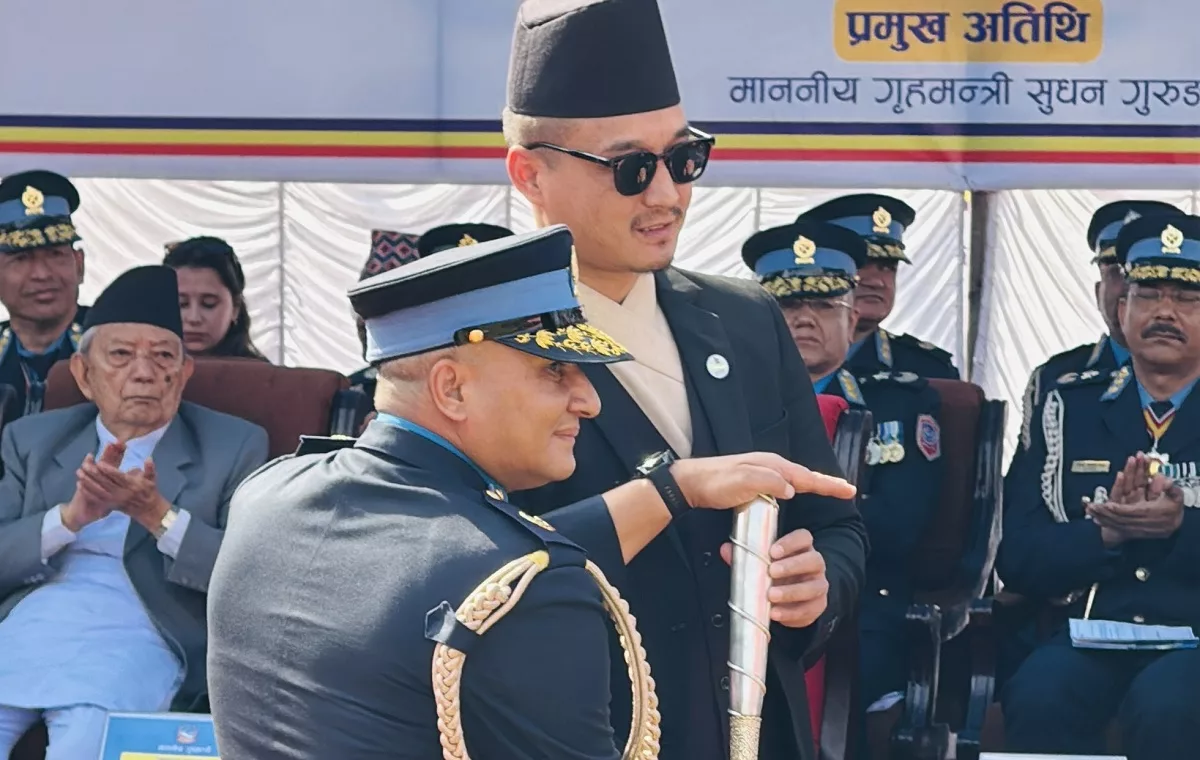 ‘पुलिस ब्याटन’ यसपालि लुम्बिनी प्रदेश प्रहरीलाई 