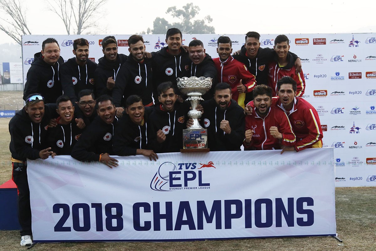 भैरहवालाई हराउँदै ललितपुरले जित्यो इपिएलको उपाधि