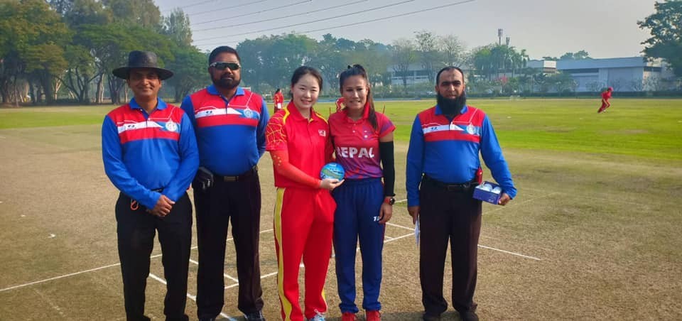 महिला टी-ट्वान्टी क्रिकेटमा नेपालको विजयी सुरूआत
