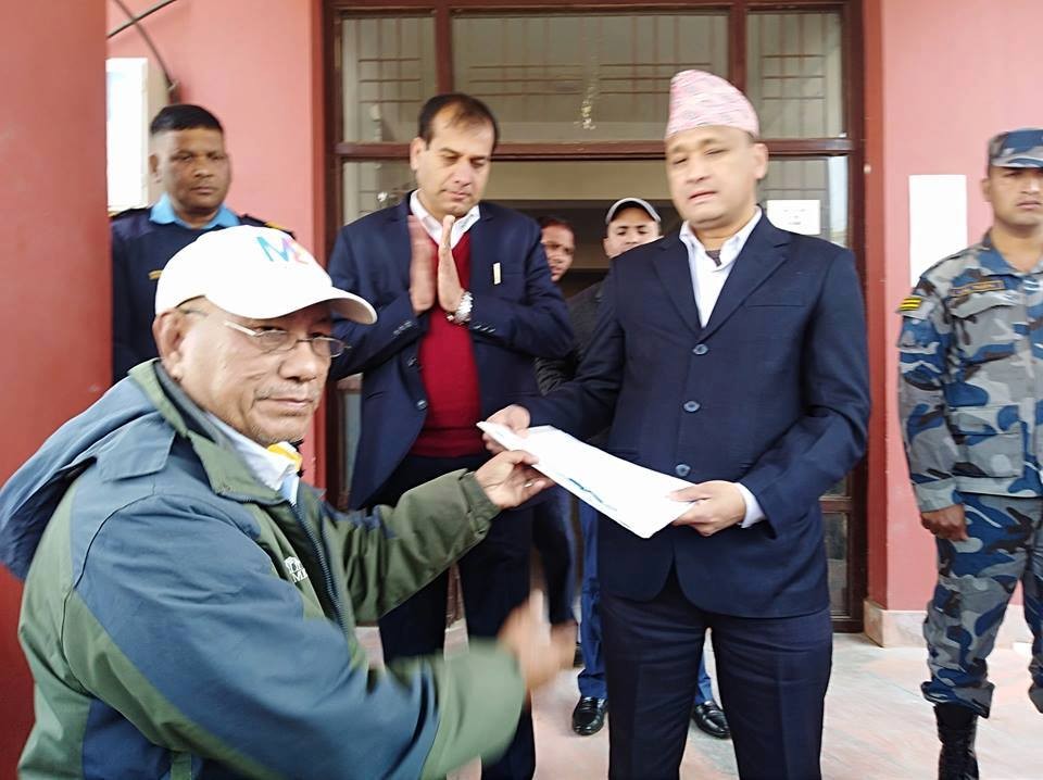 शंखधर चोक बनाउँन ज्ञापनपत्र