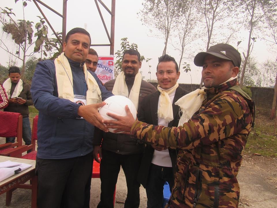 बागेश्वरीमा भलिबल प्रतियोगिता