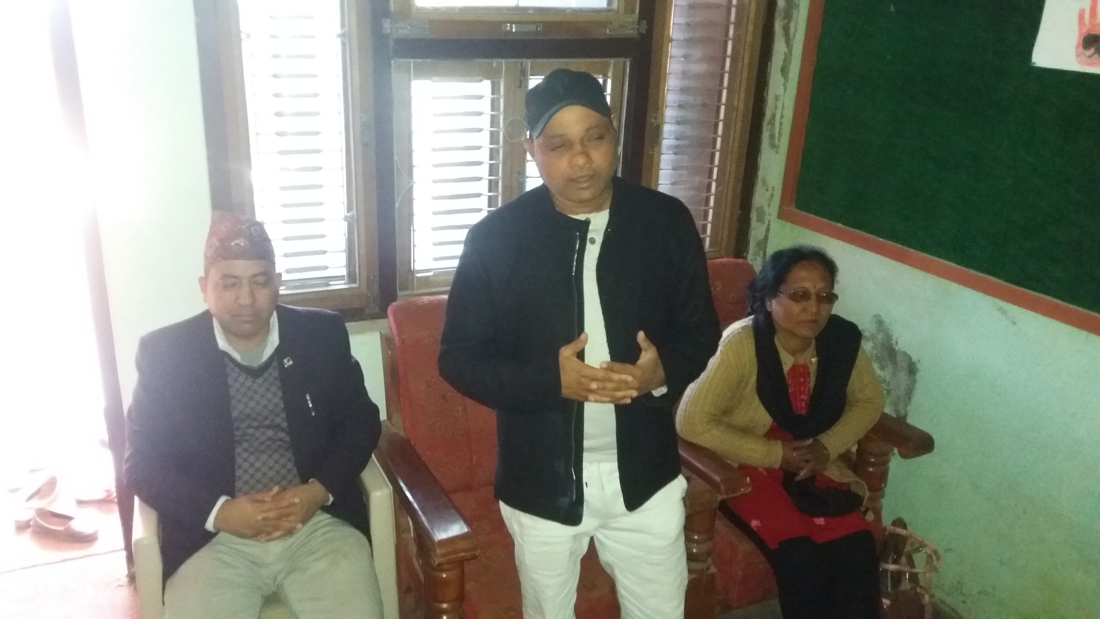 महिलालाई च्याउ बनाउने तालिम