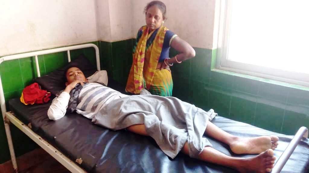 मोटरसाईकलले ठोक्दा खुट्टा भाँचियो