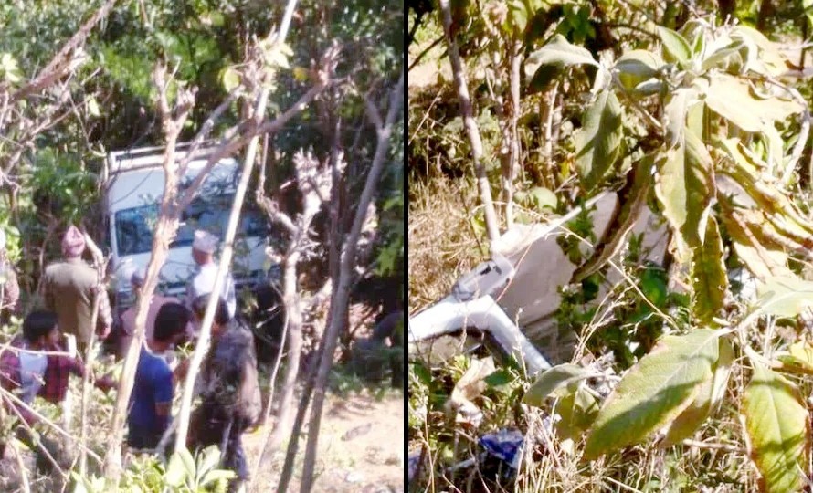 रोकिराखेको माइक्रोबस ब्याक हुदाँ एकको मृत्यु