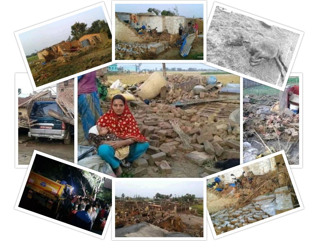 तातो र चिसो हावा मर्ज हुदाँ भीषण हावाहुरीको कहर