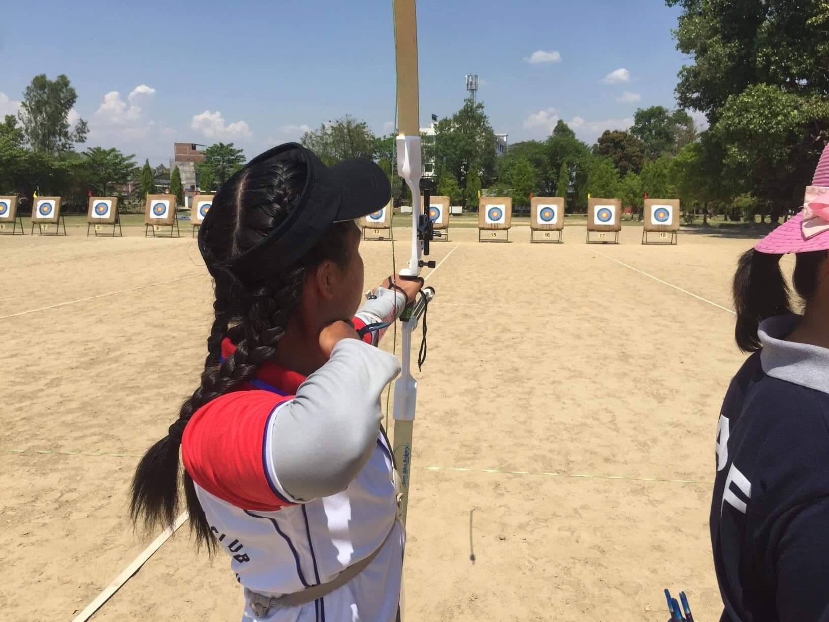 आर्चरी: बालिकादेखि वृद्धसम्म खेलाडी