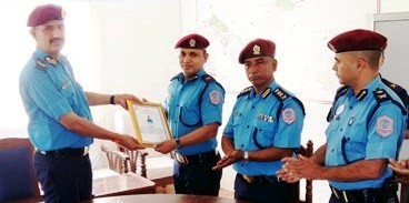 डाँगी जेष्ठ महिनाको उत्कृष्ट प्रहरी