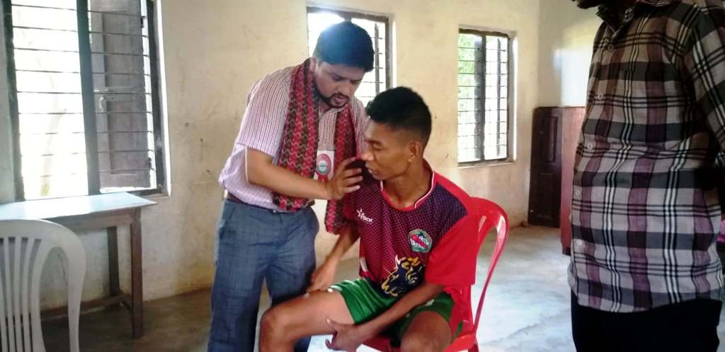 विकास प्रेमी युवाको निःशूल्क स्वास्थ्य शिविर