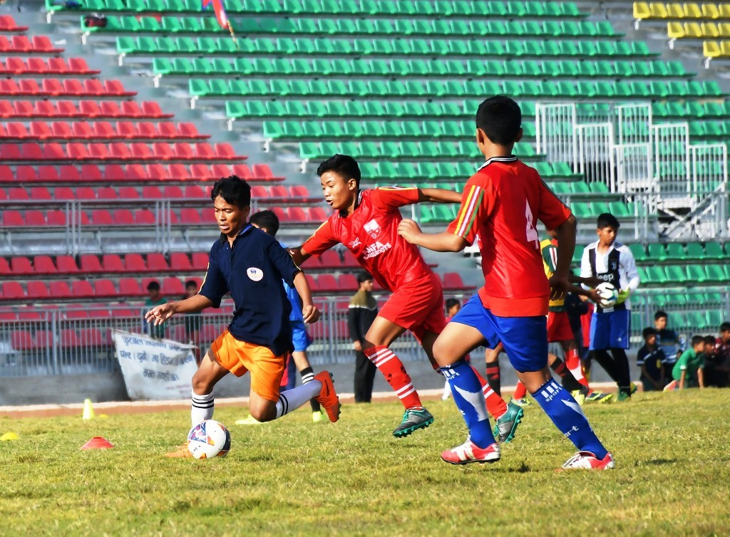 नेपालगन्जमा ग्रासरुट फुटबल शुरु