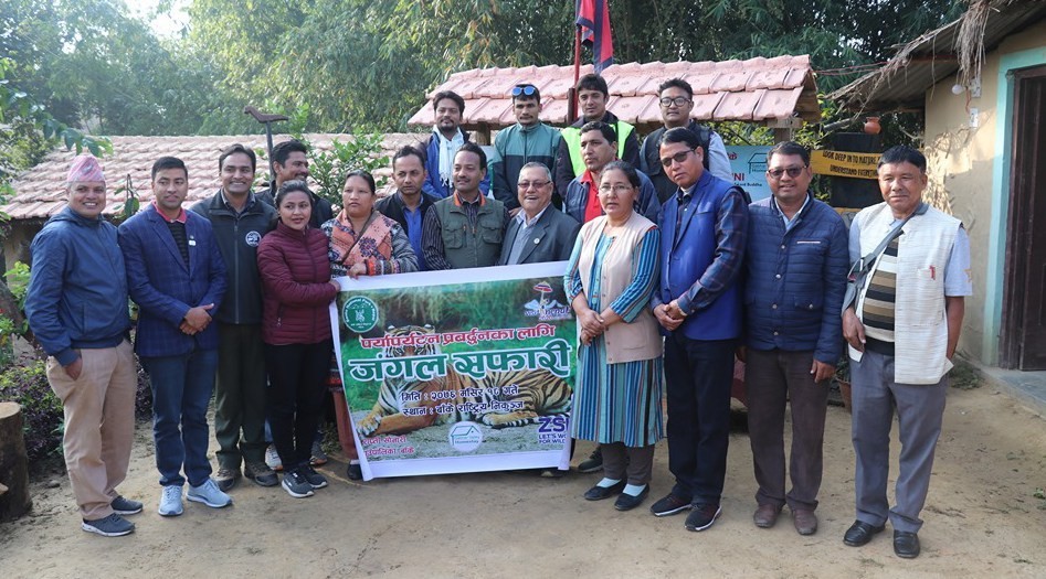 बाँके राष्ट्रिय निकुञ्जमा जङ्गल सफारी सुचारु