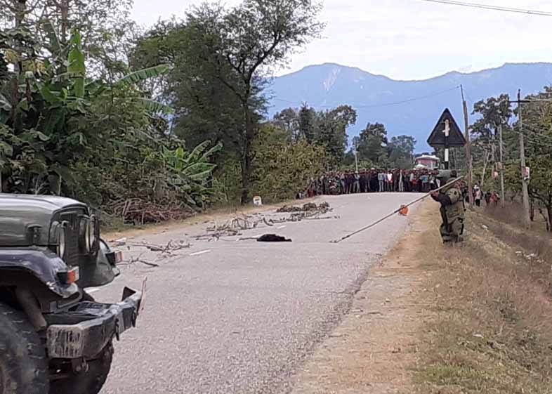 नेपाली सेनाद्वारा बेवारिसे भेटिएको सकेट बम निष्कृय