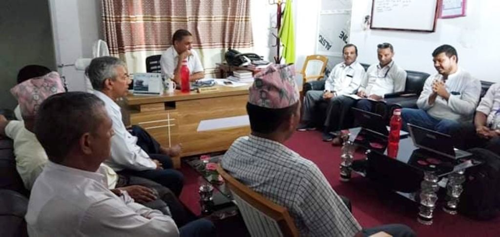 परियोजनाको समन्वय बैठक सम्पन्न