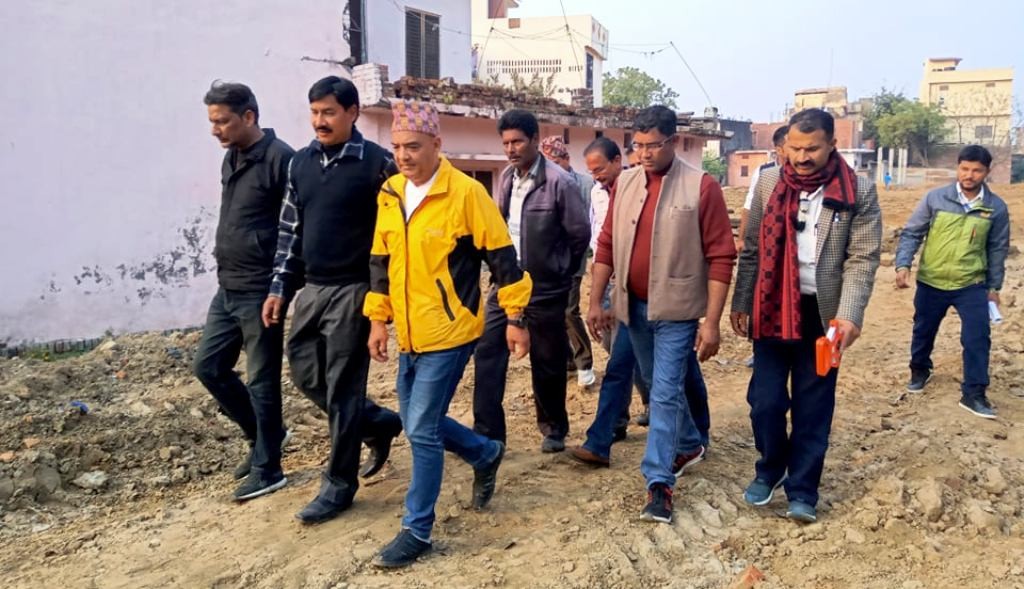 मेयर राणाद्वारा स्थलगत अनुगमन