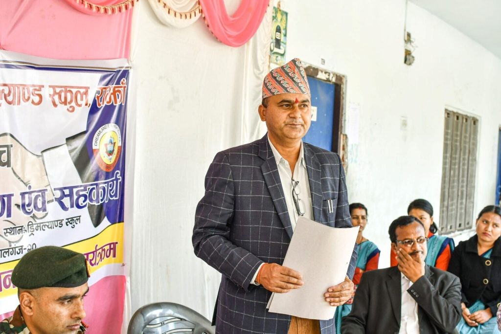 ड्रिमल्याण्ड स्कुलमा सेनाका छोराछोरीलाई निःशुल्क छात्रवृत्ति