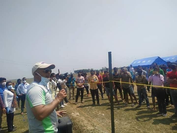 क्वारेन्टिनका नेपाली आन्दोलनमा