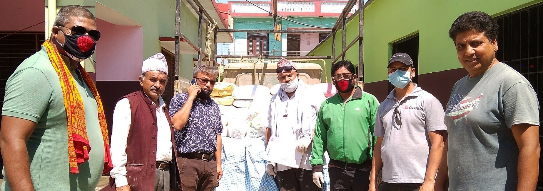 मजदूरलाई खाद्यान्न सहयोग