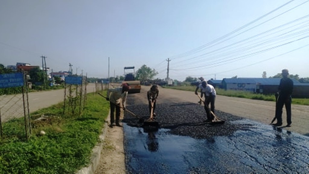 कछुवा गतिमा हुँदै मध्यपहाडी राजमार्गको काम