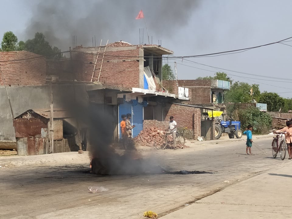 पुरैनाबासी आन्दोलित