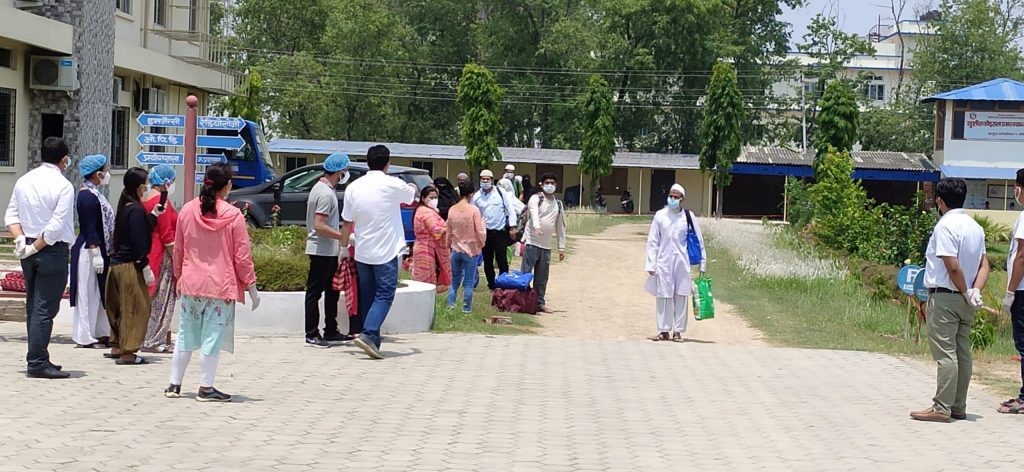 बाँकेमा संक्रमित भन्दा दैनिक डिस्चार्ज हुनेको संख्या धेरै