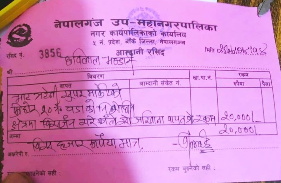 भाटभटेनी कारबाहीमा