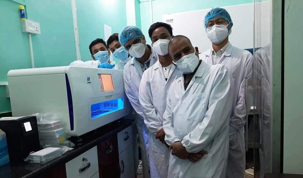 भेरी अस्पतालमा प्रतिब्यक्ति २२००  मा कोरोना जाँच