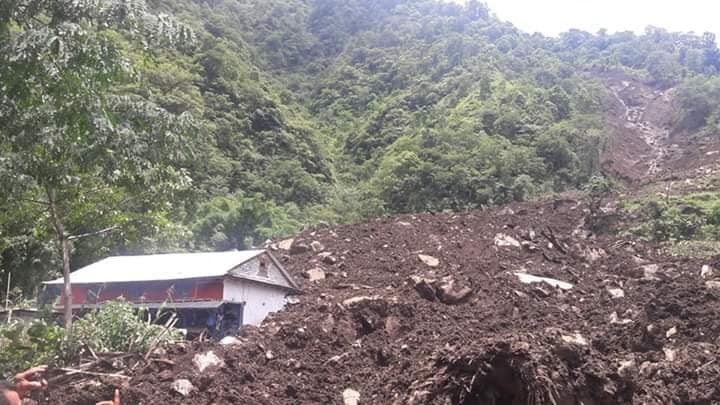 हुम्लाको खार्पुनाथ गाउँपालिकाका दश घरधुरी पहिरोको उच्च जोखिममा