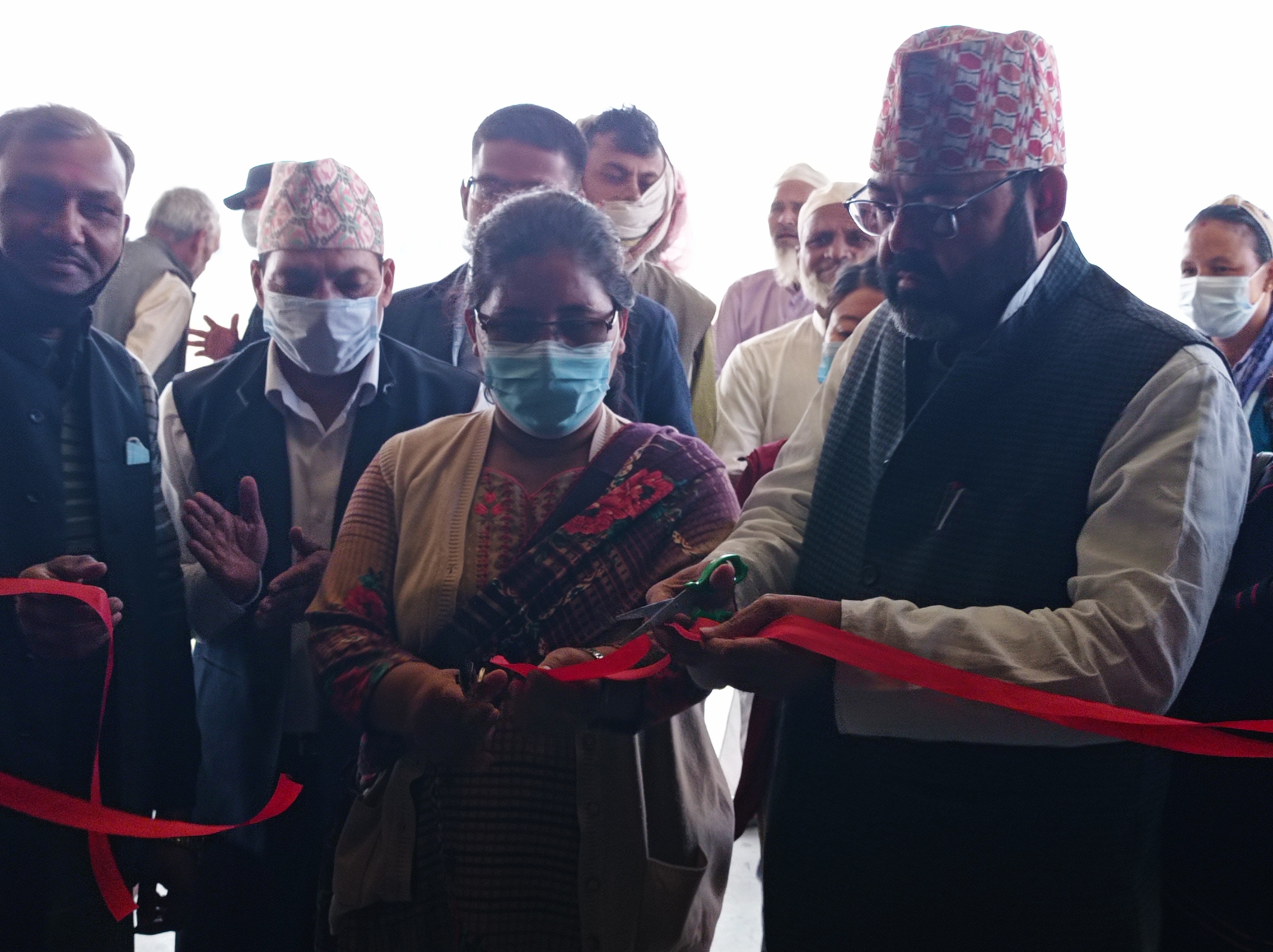 नरैनापुरमा अक्सिजन सहितको अस्पताल सञ्चालन