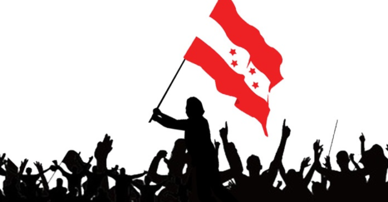 नेपाली काँग्रेसद्वारा १६५ निर्वाचन क्षेत्रमा विरोध प्रदर्शन गरिदैं