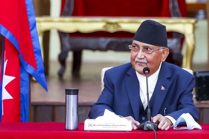 ‘नेपाल–भारतको हैसियत समान देशको हो’ प्रधानमन्त्री ओली