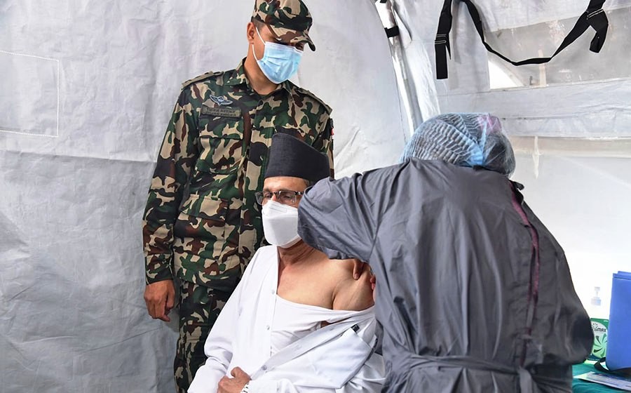 सभामुखसहित सांसदहरुले लगाउन थाले खोप