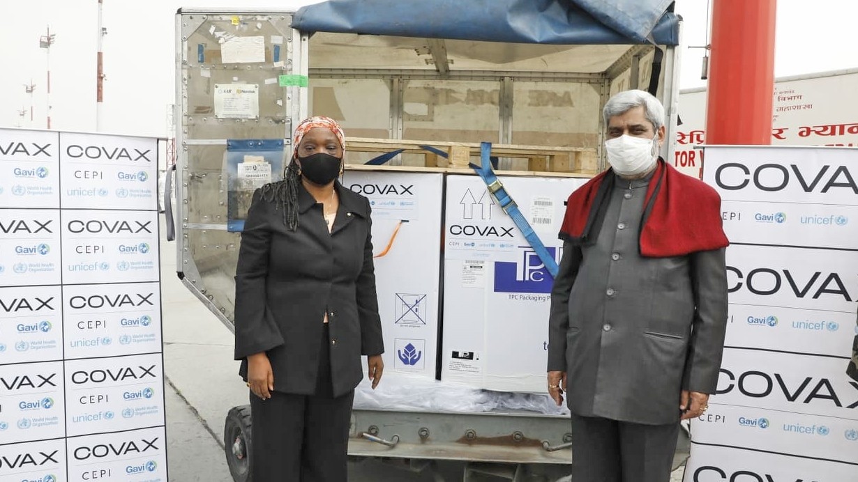 कोरोना विरुद्धको खोप ‘कोभ्याक्स’ नेपाल आयो