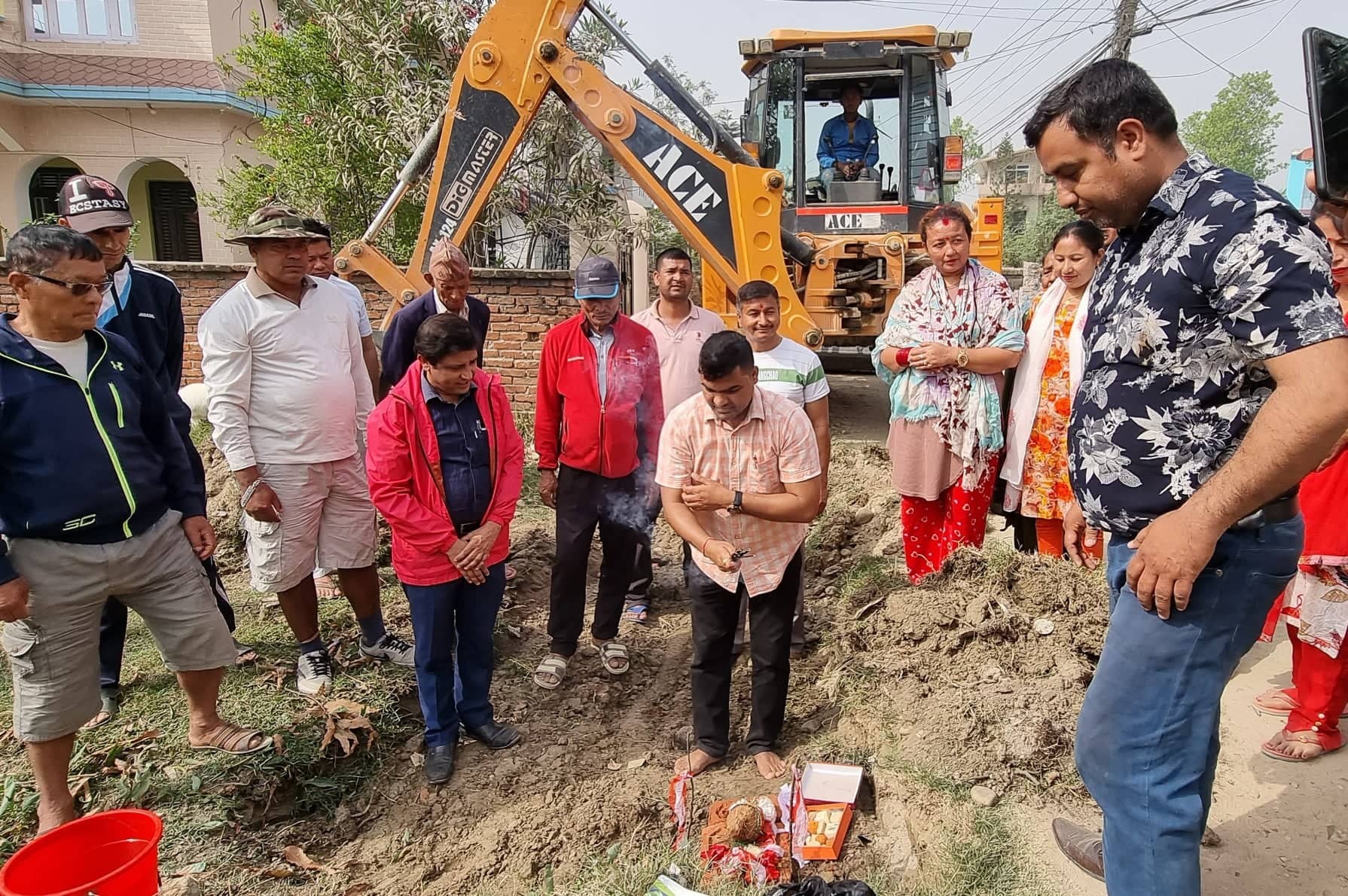 वडा नम्बर १८ मा दीपकले गरे ‘विकासै विकास’