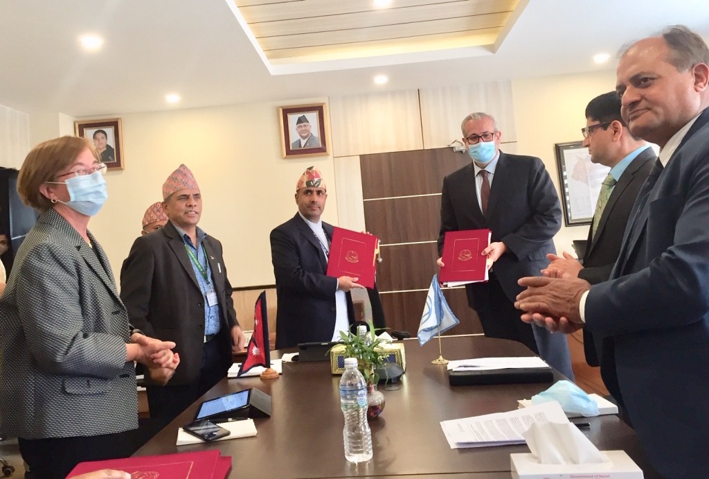 सरकार र विश्व बैंकबीच २४ मिलियन अमेरिकी डलरको वित्तीय सम्झौता