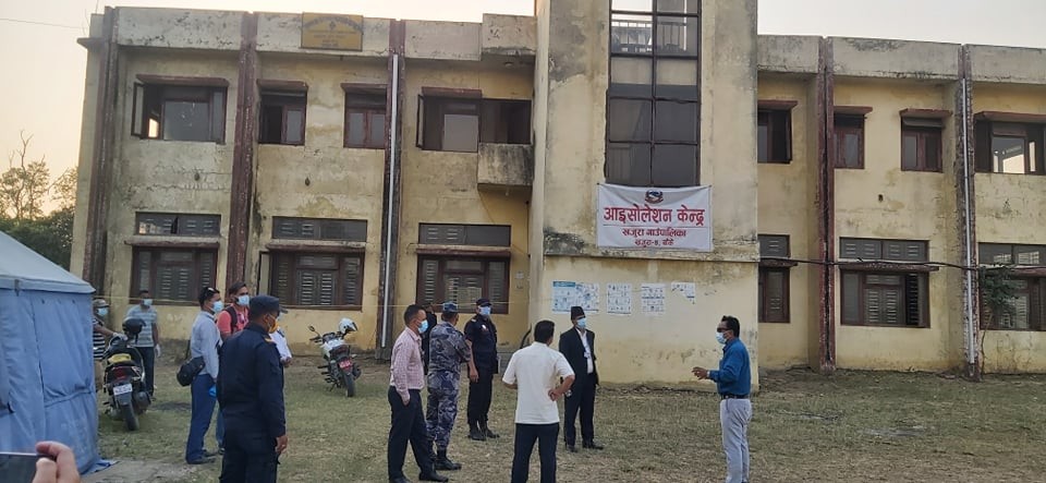 खजुरामा सञ्चानलमा आयो अक्सिजनसहितको आइसोलेसन