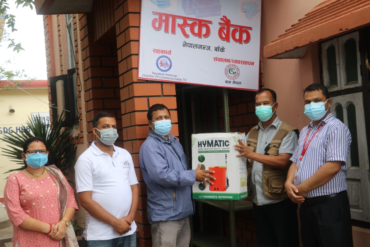 एनटीभि कोहलपुरलाई स्वास्थ्य सामाग्री सहयोग