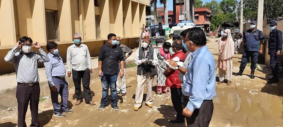 कोभिड नियन्त्रणका लागि स्वास्थ्य मन्त्रीसंग भेरी अस्पतालद्वारा १० बुँदे माग प्रस्तुत
