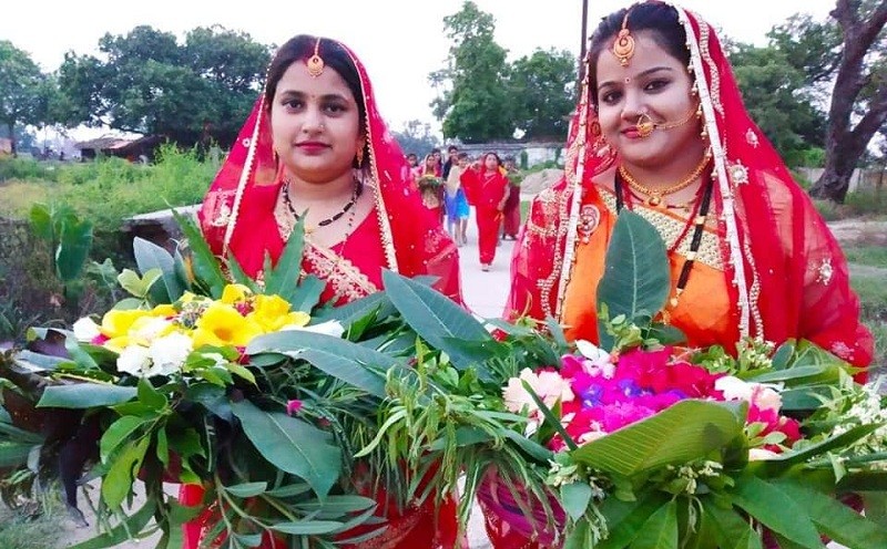 मिथिलामा मधुश्रावणी पर्व प्रारम्भ