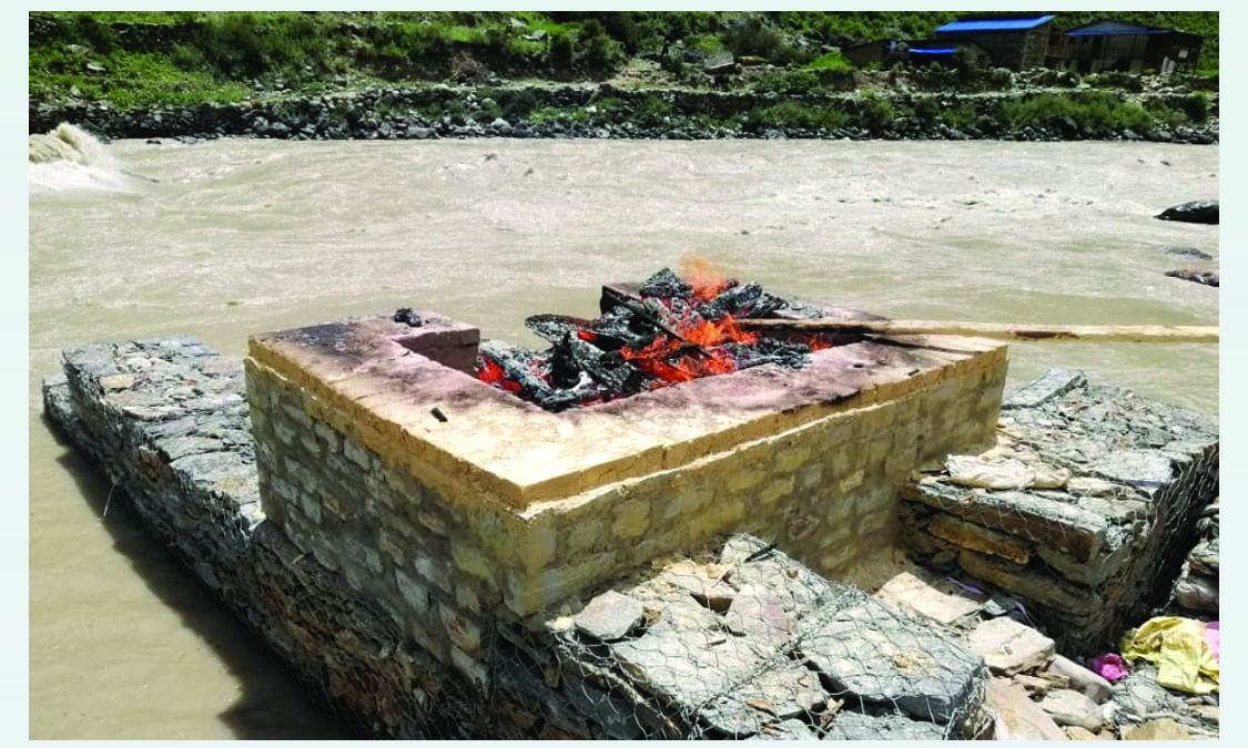 हुम्लामा पहिलोपटक बन्यो पक्की घाट