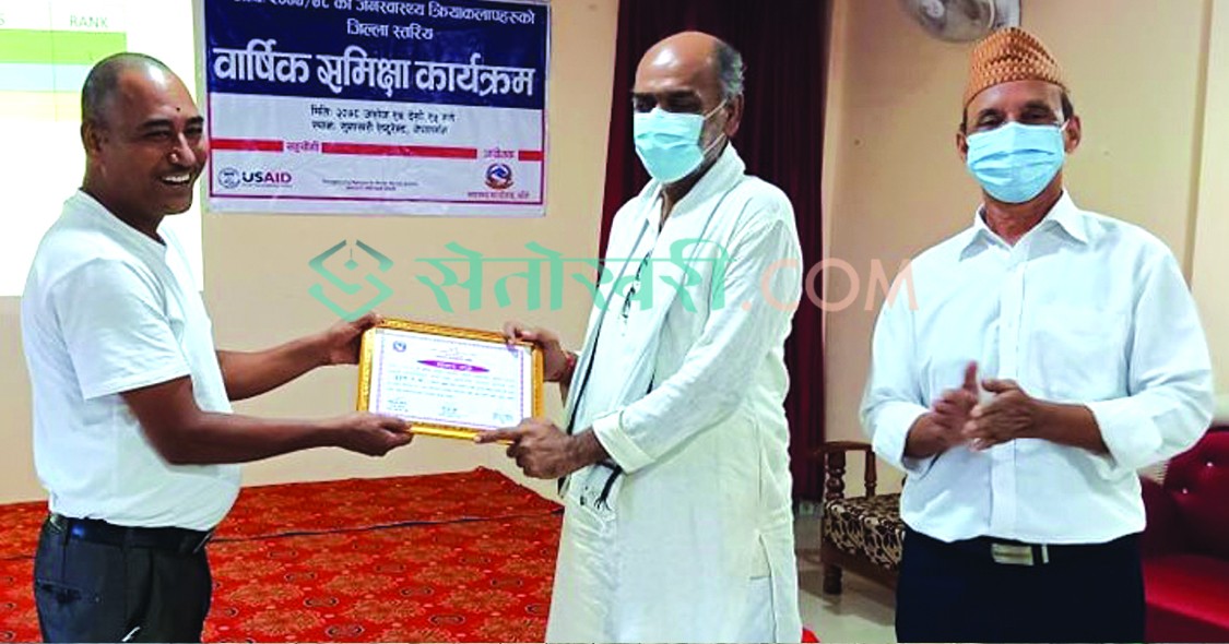 स्वास्थ्य क्षेत्रमा डुडुवा गाउँपालिका बाँकेमा उत्कृष्ठ