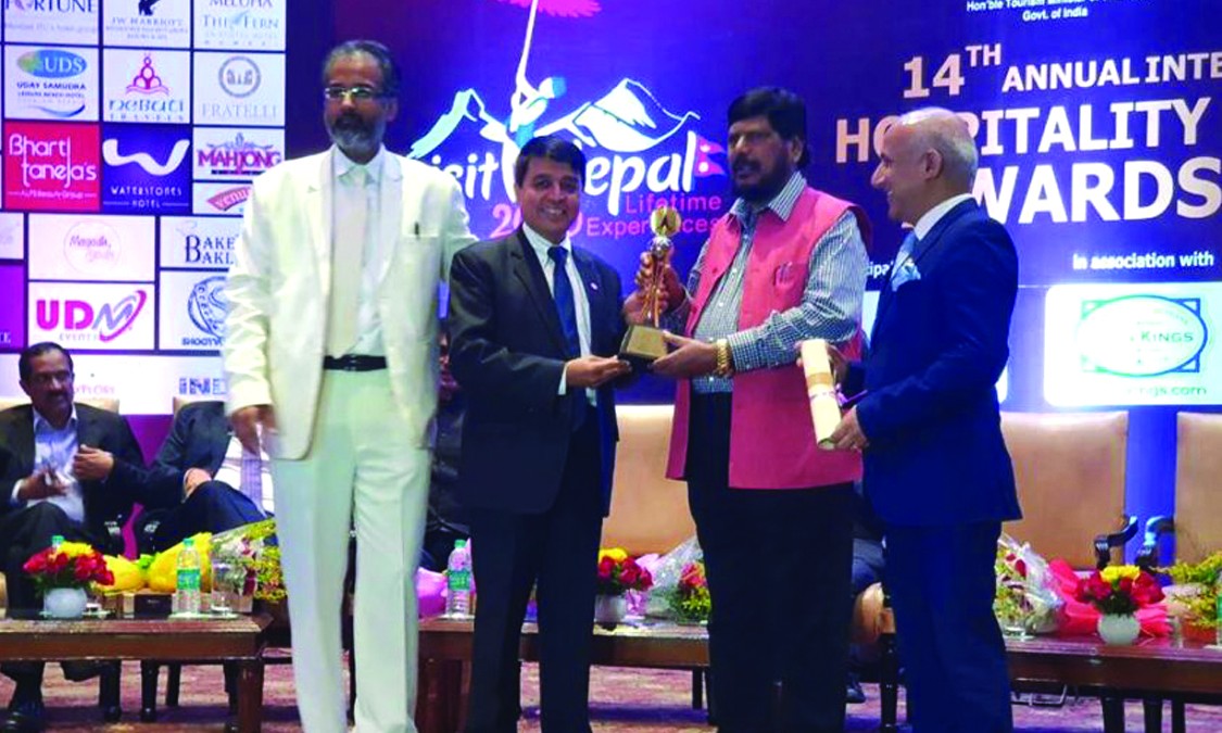 चन्द्रागिरि हिल्सलाई नेपालकै बेष्ट लक्जरी रिर्सोटको अवार्ड