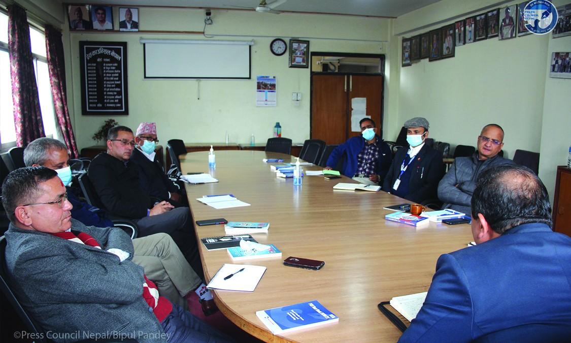 प्रेस काउन्सिललाई बलियो बनाउन सरोकारवालाको सुझाव