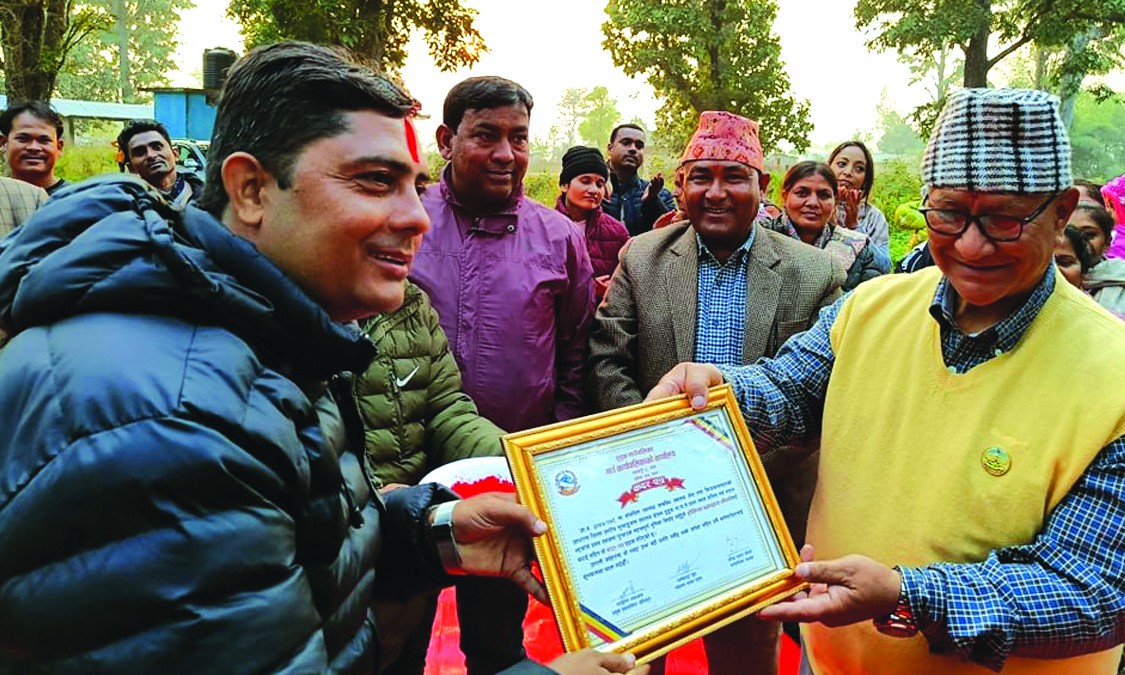 डुडुवा बन्यो जिल्लाकै उत्कृष्ट स्वास्थ्य सेवा प्रदान गर्ने गाउँपालिका