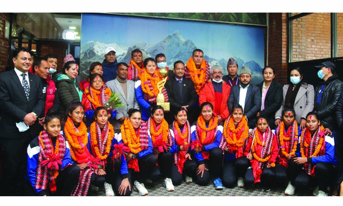 सेन्ट्रल जोन विजेता खेलाडीलाई भब्य स्वागत