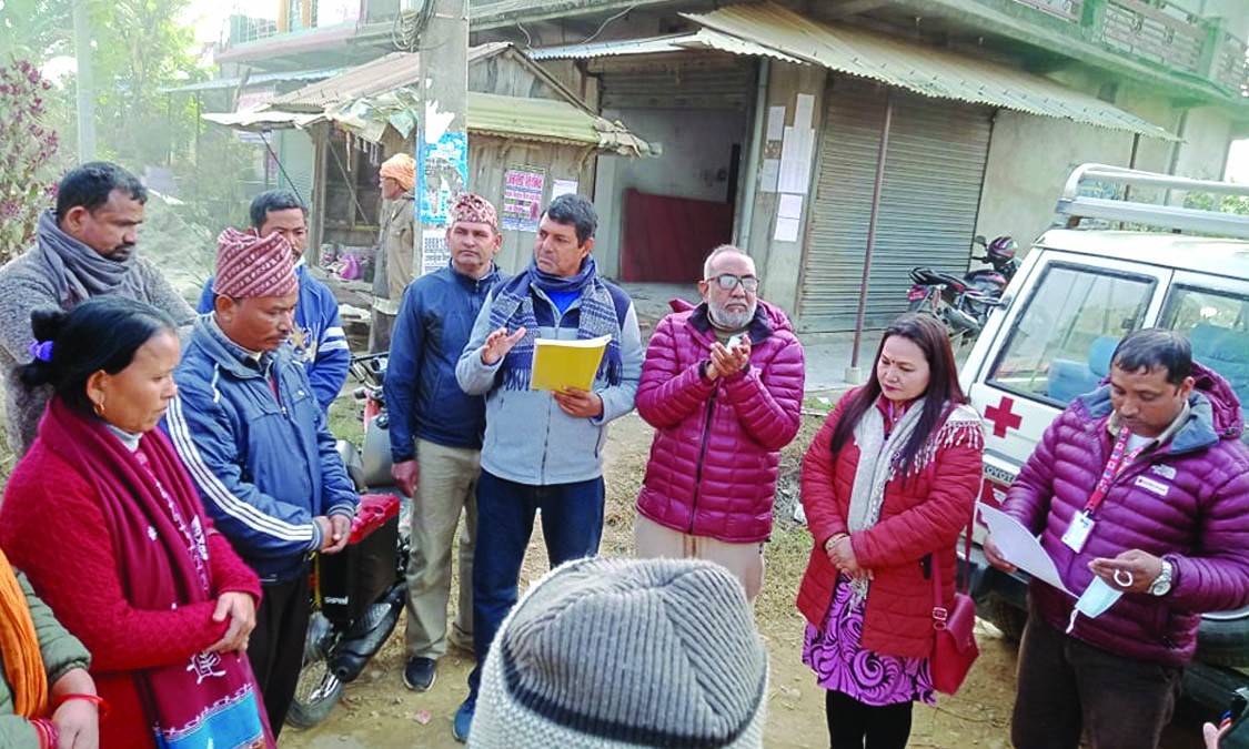 रेडक्रस उपशाखाहरुको वार्षिक साधारण सभा र निवार्चन कार्यक्रम