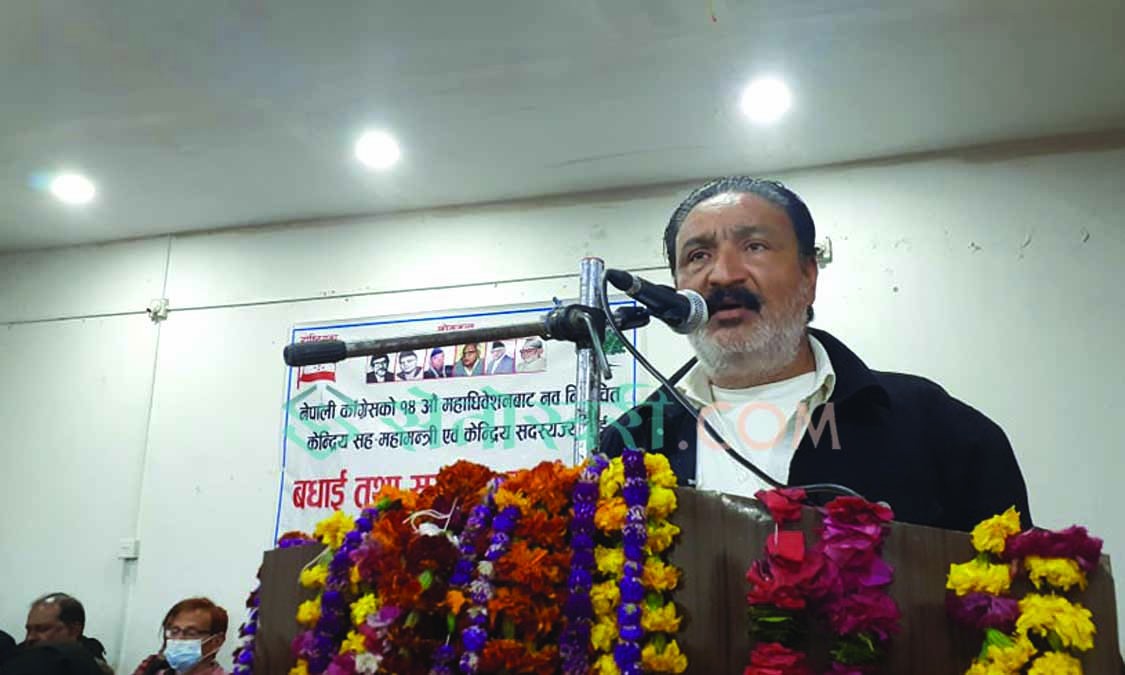 मुलुकको वर्तमान ब्यवस्थालाई काँग्रेस बाहेक अरु कसैले बचाउन सक्दैनन् : सहमहामन्त्री राठौर