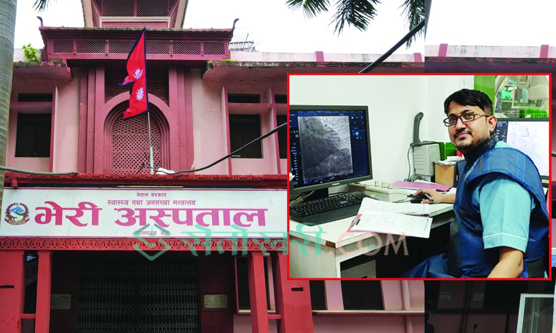 सरकारी अस्पतालमा रमाउँदैं मुटुरोग विशेषज्ञ डा. विकास