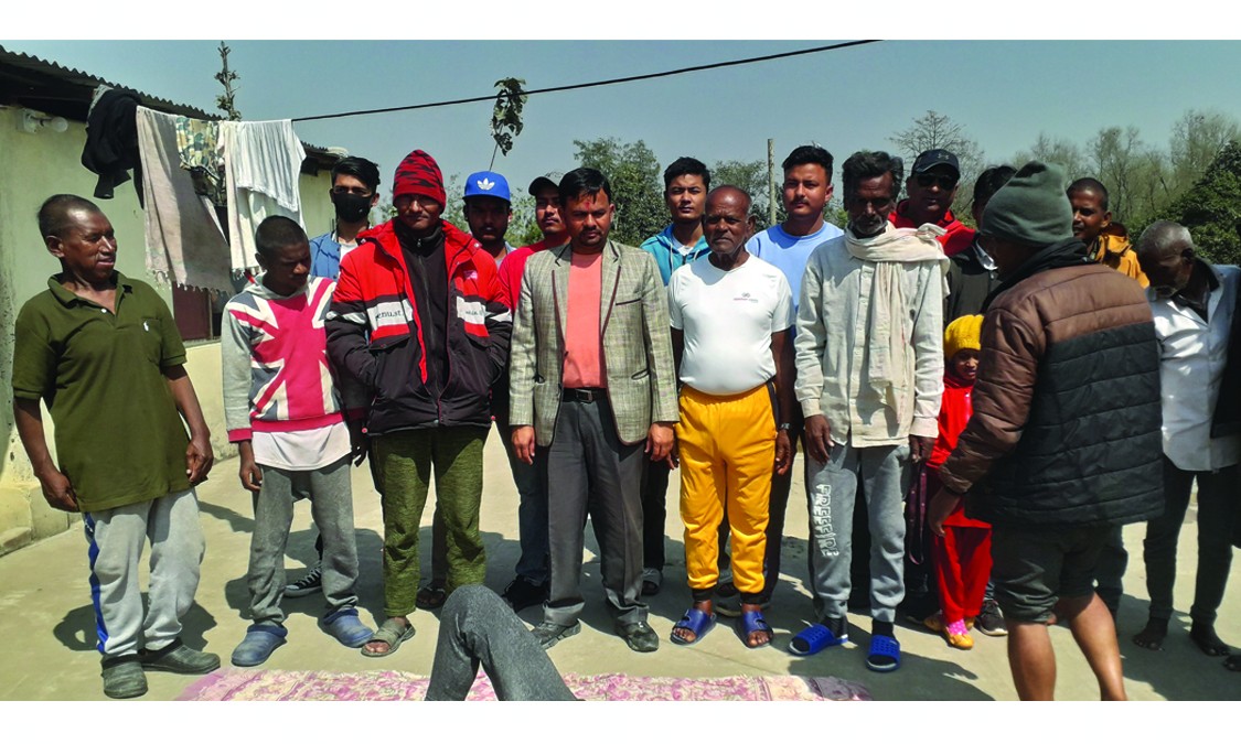 नयाँ शिराले जेष्ठ नागरिक तथा असक्तसंग खाना खाएर शिवरात्रि मनायो