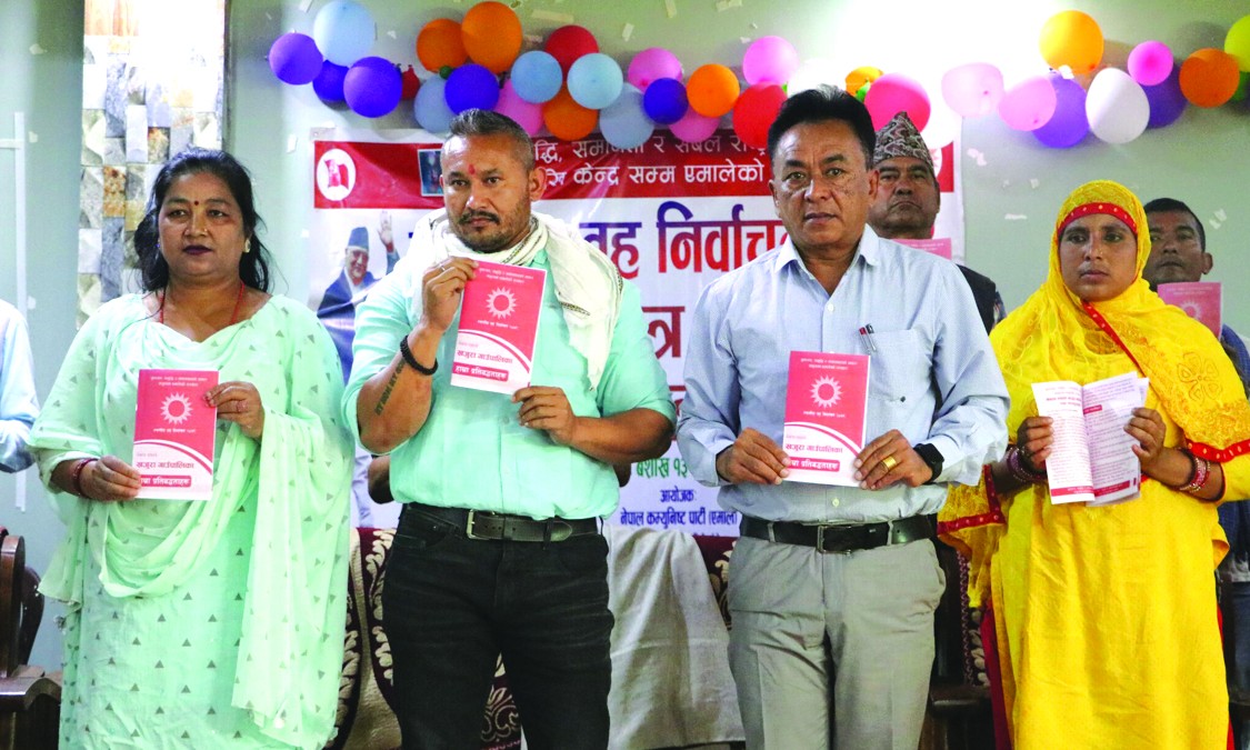 अरु नेता जस्तो मिठा कुरा गरेर अल्झाउन मलाई आउँदैन, जे बोल्छु, त्यो पूरा गरेर छोड्छु : मल्ल